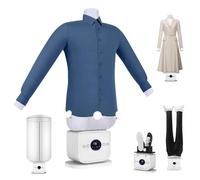 2026 Upgraded Touched Inflatable Automatic Ironing Machine, Hot Air Dryer & Iron 3.0, Hands Free Ironing Machine, 8 Minutes Quick Ironed Dry, Adjustable Gentle on All Fabrics for Shirts & Pants(D)