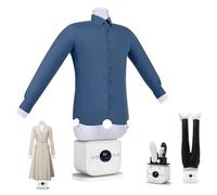 2026 Upgraded Touched Inflatable Automatic Ironing Machine, Hot Air Dryer & Iron 3.0, Hands Free Ironing Machine, 8 Minutes Quick Ironed Dry, Adjustable Gentle on All Fabrics for Shirts & Pants(B)