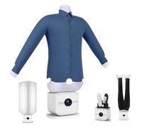 2026 Upgraded Touched Inflatable Automatic Ironing Machine, Hot Air Dryer & Iron 3.0, Hands Free Ironing Machine, 8 Minutes Quick Ironed Dry, Adjustable Gentle on All Fabrics for Shirts & Pants(C)