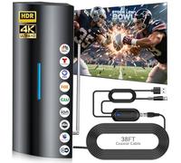 2026 Upgraded TV Antenna, 5000+ Mile Range HD Antenna with Signal Booster