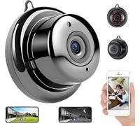 2026 Upgraded Ultra-Invisible No-Plug Camera, HD 1080p Small Cameras Hidden Wireless, 170° Wide Angle, Long Battery Life, No-Drill Wireless, Portable Indoor Security Camera with Night Vision (1pcs)