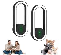 2026 Upgraded Ultrasonic Home Guardian, Cat-Specific Indoor Environment Management System, 360° Comfort Shield for Felines, Effortless Plug-and-Play, pet friendly (2PCS)