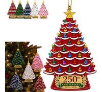 2026 USA 250th Anniversary Nostalgic Christmas Tree Ornament (#E-1pc)