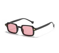 2026 UV400 Men For Women Blue Sunglasses Retro Decoration Gradient Shades Fashion Square