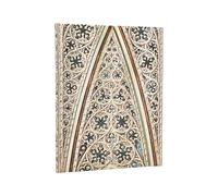 2026 Vault of the Milan Cathedral (Duomo di Milano) Ultra 12-month Verso Hardcover Flexi Dayplanner 2026 (Wrap Closure)