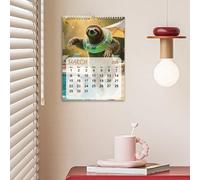 2026 Wall Calendar | 12-Month Paper Planner,8.27x11.02in Aesthetic Calendar,for Home Workplace Dorm House Bedroom Living Room School Nursery Shop