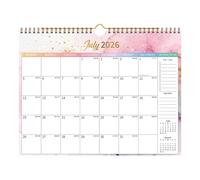 2026 Wall Calendar,12 Months Calendar from Jan 2026-Dec 2026,Family Home Planner 2026,Notes&To-do, Twin-Wire Binding (B)