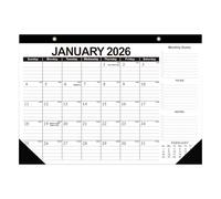2026 Wall Calendar - 18-Month Calendar 2026-2027, Generous Planning Display, Wide Monthly Overview, Practical Grid Structure, Easy to Read Arrangement, Neat Tracking Format, Reliable