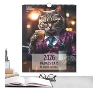 2026 Wall Calendar - 2026 Year Planner Calendar, Management Planner to Organize To-Do List, Goal Planning