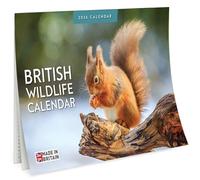2026 Wall Calendar British Wildlife - Month to View for Nature Lovers UK Calendar A3 Month to View Features 12 High Resolution Images