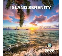 2026 Wall Calendar,Calendar 2026, July 2025 - December 2026, Wall Calendar Island Serenity, 12" x 24" Opened,Full Page Months Thick & Sturdy Paper for Gift Perfect Calendar Organizing & Planning