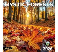 2026 Wall Calendar,Calendar 2026, November 2025 - December 2026, Wall Calendar Mystic Forests, 12" x 24" Opened,Full Page Months Thick & Sturdy Paper for Gift Perfect Calendar Organizing & Planning