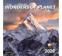 2026 Wall Calendar,Calendar 2026, November 2025 - December 2026, Wall Calendar Wonders of Planet, 12" x 24" Opened,Full Page Months Thick & Sturdy Paper for Gift Perfect Calendar Organizing & Planning