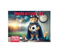 2026 Wall Calendar - Cats Calendar 2026 Wall, Jan.2026 - Dec.2026, 16.54" x 11.22" (Open), 12 Monthly Wall Calendar Gift - Hanging Hole, New Year Christmas Gifts for Cats Lovers