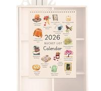2026 Wall Calendar - Efficient Daily Scheduling And Organization | 2026 Watercolor Monthly Planner Large Block Wall Calendar Organizer | Calendars For School Classroom Home