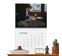 2026 Wall Calendar: Historical Collectible Organizer, Desk and Wall Planner Year Planner | Holiday Planning Tool for Refrigerator' Home Office, by sc