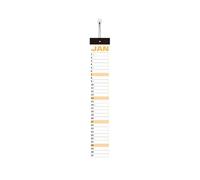 2026 Wall Calendar - Long Tearable Yearly Program - Gen-Dec Large Wall Planner, for Planning Management Modern Design Home Office Classroom Family Christmas