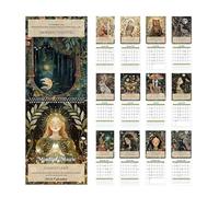 2026 Wall Calendar - Mindfulness Monthly Planner, Daily Schedule with Exquisite Illustrations, Monthly Layout with Easy Organization, Planning Tool, Elegant Design for Home Office Scheduling