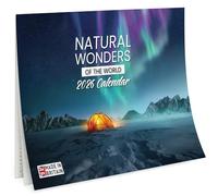 2026 Wall Calendar Natural wonders of the World Month to View Features 12 High Resolution Images of Landscapes & Scenic Views great gift (2026)