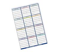 2026 Wall Calendar Planner 2026 Full Year to View Calendars Erasable Planner Family Home Organiser Yearly Planners Wall Mounted Calendar