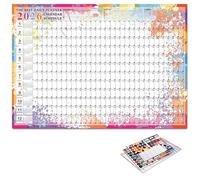 2026 Wall Calendar Planner 2026 Full Year To View Calendars Yearly Planners Family Home Organiser For Daily Planning English Annual Planner Calendar