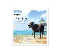 2026 Wall Calendar Toby the Dog by Stephen Hanson - 12 Adorable Illustrations