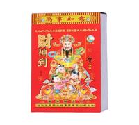 2026 Wall Calendar Traditional Chinese Calendar with Tearable Page for Daily Scheduling Appointments Plan Management Wedding Travel Auspicious Days