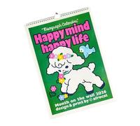 2026 Wall Hanging Monthly Calendar Planner Twin Wire Binding Paper For Daily Planning Office Desk Organization Office Productivity