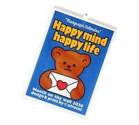 2026 Wall Monthly Calendar Planner Twin Wire Binding Decorative for Daily Scheduling Home Office Decoration Office Productivity