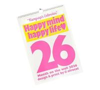 2026 Wall Monthly Calendar Twin Wire Binding 12 Month From Jan To Dec 42x29cm For Home Office Wall Desk 42x29cm Stylish Home