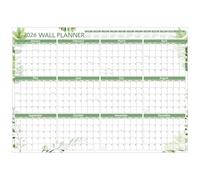 2026 Wall Planner A1 Laminated, Large 84cm x 60cm UK Wall Calendar 12 Month Large Yearly Planner Full Year to View Calendar Planning Organizer for Home School Office