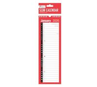 2026 Wall Planner Calendar - Spiral Bound Year Planner with Holidays & Notable Dates - Large Organiser for Home, Office, School, or Business (SLIM CALENDAR)