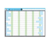2026 WALL PLANNER Large Size A1 / A2 Wall Calendar Monthly Planner Jan 26 to Jan 27 Full Year Annual Planning Chart Home Office School Business Desk Notes(Folded A4 Size) (BLUE/GREY, A2)