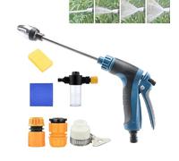 2026 Waterblitz Pressure Washer, Water Blitz Pressure Washer with Accessories, High Pressure Washer Gun for Garden Hose, Car Washing and Pet Shower(Accessories+Bottle,Blue)