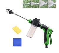 2026 Waterblitz Pressure Washer, Water Blitz Pressure Washer with Accessories, High Pressure Washer Gun for Garden Hose, Car Washing and Pet Shower(with Bottle,Green)