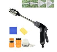 2026 Waterblitz Pressure Washer, Water Blitz Pressure Washer with Accessories, High Pressure Washer Gun for Garden Hose, Car Washing and Pet Shower(with Accessories,Black)