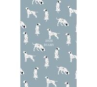 2026 Week to View Diary, Dalmatian Pattern Design: Stylish Planner for Home and Office Use