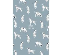 2026 Week to View Diary, Dalmatian Pattern Design: Stylish Planner for Home and Office Use