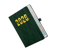 2026 Weekly Diary - A5 Waterproof Cover Notebook with Tab | Weekly & Monthly Diary 2026 - for Home, Office, School, Personal and Business Organization