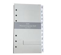 2026 Weekly Diary Refill Personal Size, Week on Two Pages, Compatible with Filofax Personal Organiser