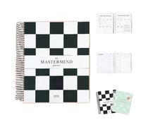2026 Weekly Mastermind Planner,2026 Open Layout Productivity Planner,Spiral Hardcover Calendar Agenda,Perfect for Office Home School Supplies (A,9 x 12in)