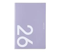 2026 Weekly Monthly Planner Dated Page PU Leather Academic Planner Notebook with Ribbon Bookmarks for Daily Planning Work Journal