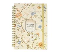 2026 Weekly Monthly Planner Twin Coil Binding 52 Weeks with Pocket Size 6x9Inch for Note Taking Travel Notebook