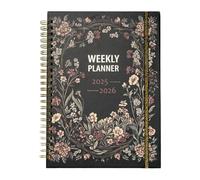 2026 Weekly Monthly Planner Twin Coil Binding 52 Weeks with Pocket Size 6x9Inch for Note Taking Travel Notebook