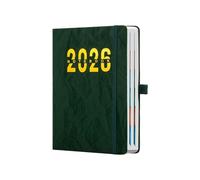 2026 Weekly Planner | A5 Appointment Calendar with Waterproof Cover | Monthly & Daily Planner 2026 Notebook | For Home School Study Office Appointments Organisation for Women & Men