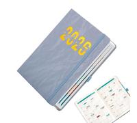 2026 Weekly Planner | A5 Notebook with Waterproof Cover & Index | 2026 Weekly and Monthly Planner - For Home School Study Office Appointments Organisation for Women & Men