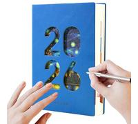 2026 Weekly Planner,A5 PU Leather Notebook with Thick Paper and Dividers - Monthly Calendar Daily Planner 2026,for School Planning Student Teacher Office