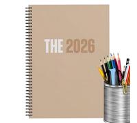 2026 Weekly Planner | Project Tracking Notebook,Business Agenda Notebook - for Appointments Personal Goals Students Entrepreneurs Teachers Freelancers Consultants Executives Home School
