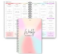 2026 Weekly Planner & Schedule - Hourly Time-Blocking Planner with Monthly & Annual Pages - Prioritise your To Do List, Time management - A5 Yearly Diary & Calendar