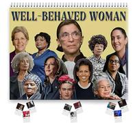 2026 Well-Behaved Women Calendar,11" x 8.5" Feminist Wall Calendar Celebrating Women's Rights & Empowerment,2026 Feminist Empowerment Wall C-alendar,Inspirational Gift for W-omen,Home & Office Decor